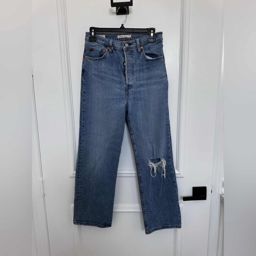 Levi's Classic Blue Straight Jeans